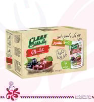 سن بلاست عصير عضوي تفاح وكرز وكشمش اسود 10*200مل