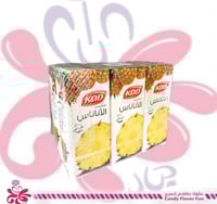 كي دي دي عصير الاناناس عبوة 6 عبوات × 180 مل