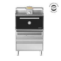 فرن جوسبر كبير الحجم يعمل بالفحم بنسبة 100% HJX-PR...