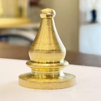 ختم نحاس القديم (مُهر ) بقطر 30 ملم