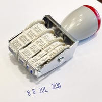 ختم تاريخ فقط ميلادي