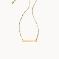 Side Bar Necklace