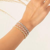 Pavé Bracelet | Gold