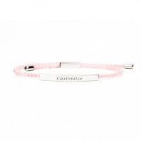 Rêver infini - Light Pink in Silver