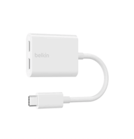 بيلكن - وصلة بمنفذين تايب سي - ابيض