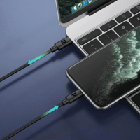 راف باور كابل USB-C إلى USB-C بطول 1 متر – 60 واط