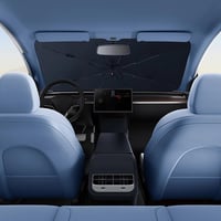 بيسوس حامية شمسية للسيارة CoolRide أسود