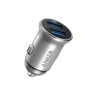 أنكر - شاحن سيارة 24 واط بمنفذين USB