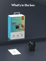 راف باور - فيش جداري بمنفذ تايب سي بقوة 20 واط - ا...