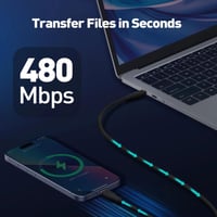 جودا SLIP 60 كيبل سيليكون USB-C إلى لايتنينج