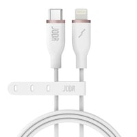 JODA SLIP 60 كابل شحن سيليكون 60 واط 1 متر – ابيض/...