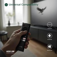 ريموت لاسلكي احترافي مع كيبورد وماوس من جرين ليون...