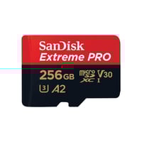 ذاكرة SanDisk Extreme PRO microSDXC 256GB مع محول...
