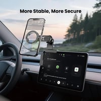 Drip حامل جوّال مغناطيسي لشاشة السيارة – أسود