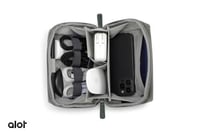 دريب حقيبة لتنظيم الإلكترونيات المحمولة – رمادية