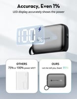 راف باور - بطارية بقوة 20 واط بسعة 10000 ملي امبير...