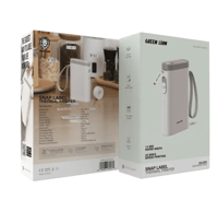 قرين لايون - طابعة حرارية للملصقات مقاس 14 مم - أب...