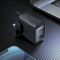 AceFast - فيش جداري A4 بقوة 20 واط منفذ تايب سي -...