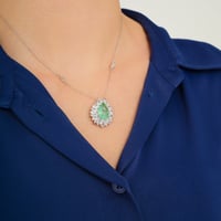 قلادة فضة نسائية عيار 925 - قلادة الشغف