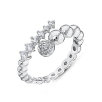 خاتم فضة نسائي عيار 925