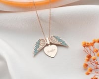 سلسال بالاسم فضة 925 - مطلي ذهب - سلسال لامورا