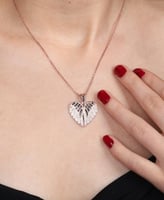 مجموعة طقم ، سلسال مخصص بالاسم مع اسوارة ، طقم جور...