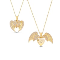 سلسال بالاسم فضة عيار 925 مطلي ذهب - سلسال تالة