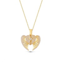 سلسال بالاسم فضة عيار 925 مطلي ذهب - سلسال تالة