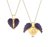 سلسة بالاسم مطلية ذهب - فضة عيار 925 - سلسال ناتال...