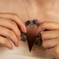 مجموعة طقم ، سلسال مخصص بالاسم مع اسوارة ، طقم نات...