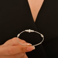 بنجرة إيقاع القلب لون فضي