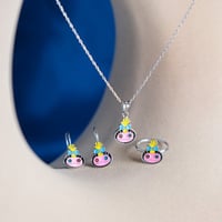 طقم أطفال فضة عيار 925 - طقم رقة