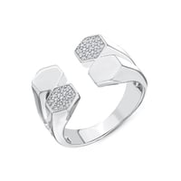 خاتم فضة نسائي عيار 925