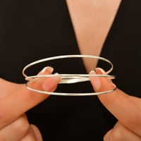 بنجرة فضة سادة عيار 925 - بنجرة روح المحبة