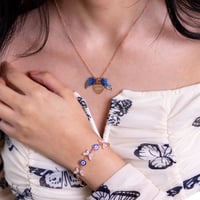 مجموعة طقم ، سلسال مخصص بالاسم مع اسوارة ، طقم نات...