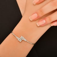 بنجرة فضه مرصعة بأحجار زركون - بنجرة الشوق