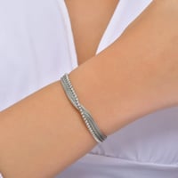 طقم ألف ليلة وليلة - طقم مجوهرات فضة عيار 925 مرصع...