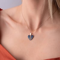 سلسال بالاسم فضة عيار 925 مطلي ذهب - سلسال ناتالي...