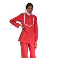 زي عاملات المنزل موديل مشجر كويتي