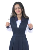 مريول متوسط كحلي شيال زهرة المستقبل