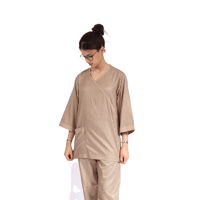 زي عاملات منزليات قطعتين كويتي تطعيم دانتيل