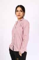 بلوزه عودي مقلم لجميع المراحل