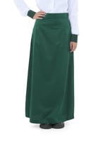 تنورة مرحلة متوسط زيتي سادة