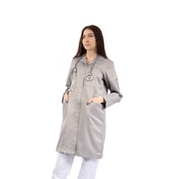 لاب كوت نسائي رمادي