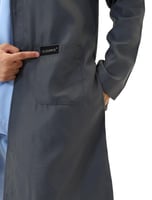 لاب كوت رجالي رمادي بأزرار – ماركة ELEGANCE | تصمي...