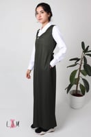 شيال مريول زيتي شيال تشكيل عصري مع الكسرات بدون ال...