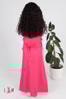 شيال مريول ابتدائي وردي موديل مميز مع كسرات 1002 ب...