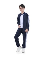 الزي الرياضي ولادي كحلي (ثلاث قطع)