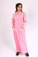 مريول شيال ابتدائي كويتي حركات مع جيبين قماش شتوي