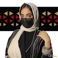 كمام تراثية لون اسود الفخامة ( 50 كمام )